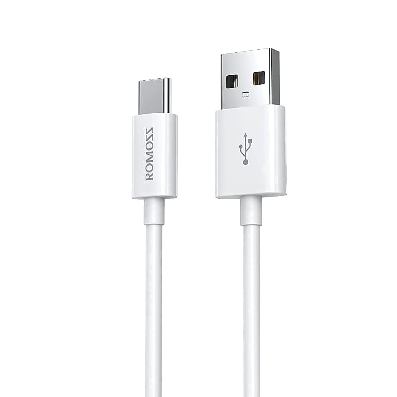 GUNMANSA Romoss USB to Type-C 3A Cable - White