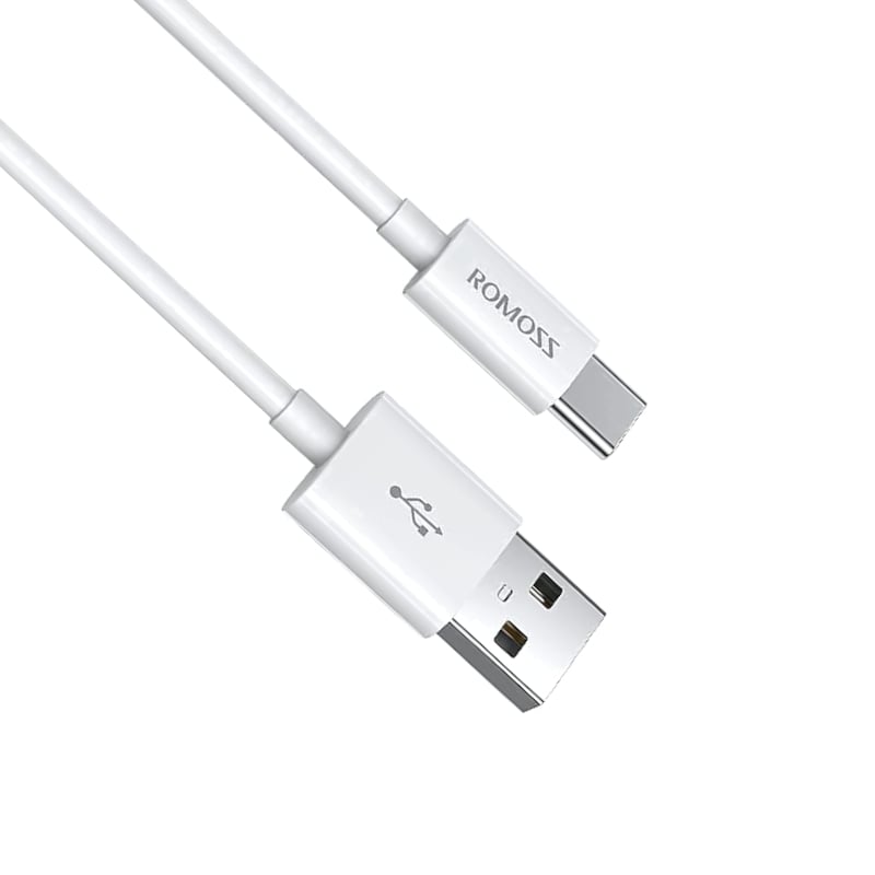 GUNMANSA Romoss USB to Type-C 3A Cable - White