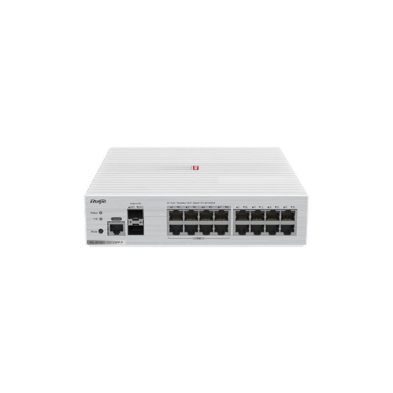 GUNMANSA RUIJIE RG-SF2920-16GT2SFP-P 16-PORT GE ALL-OPTICAL POE SWITCH, 2 GIGABIT UPLINK OPTICAL PORTS