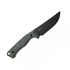GUNMANSA Ruike F186-MG Fixed Blade Knife Black D2 Blade Green Micarta Handle
