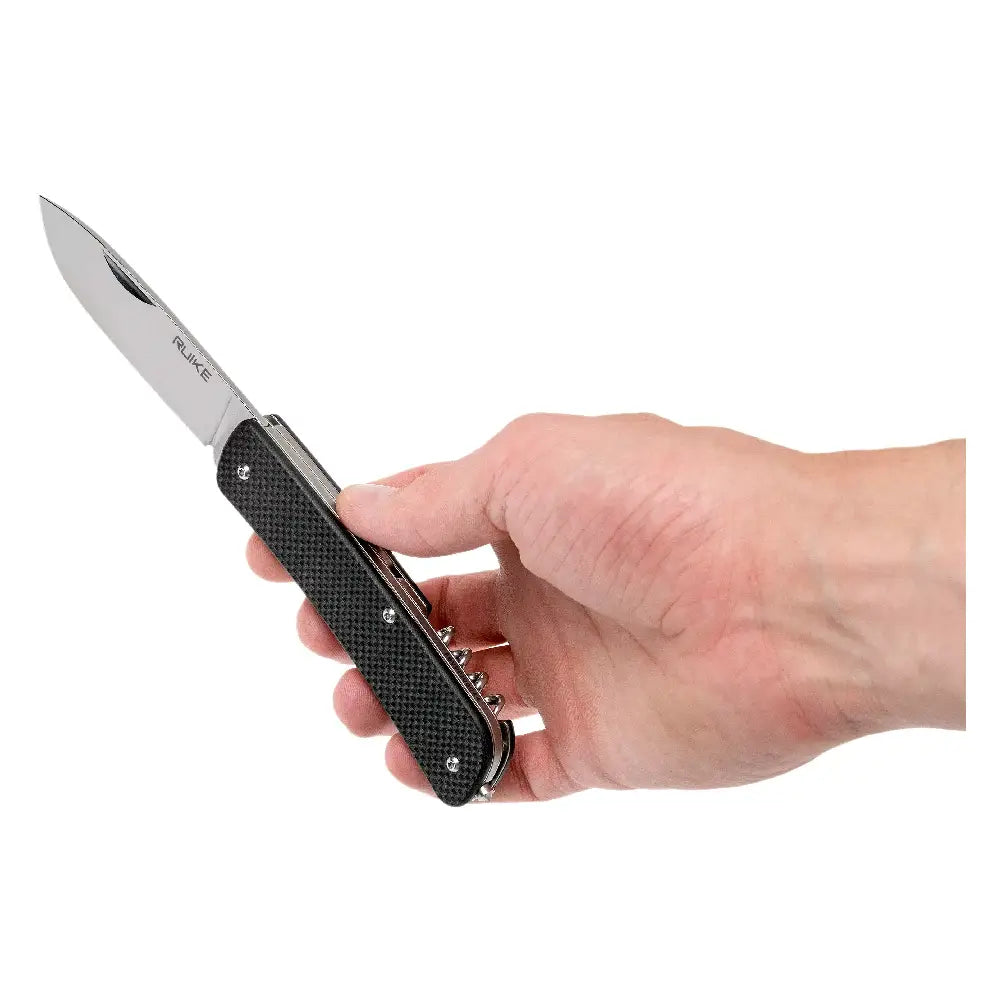 GUNMANSA Ruike Knife Criterion Black Pocket Knife -L31-B