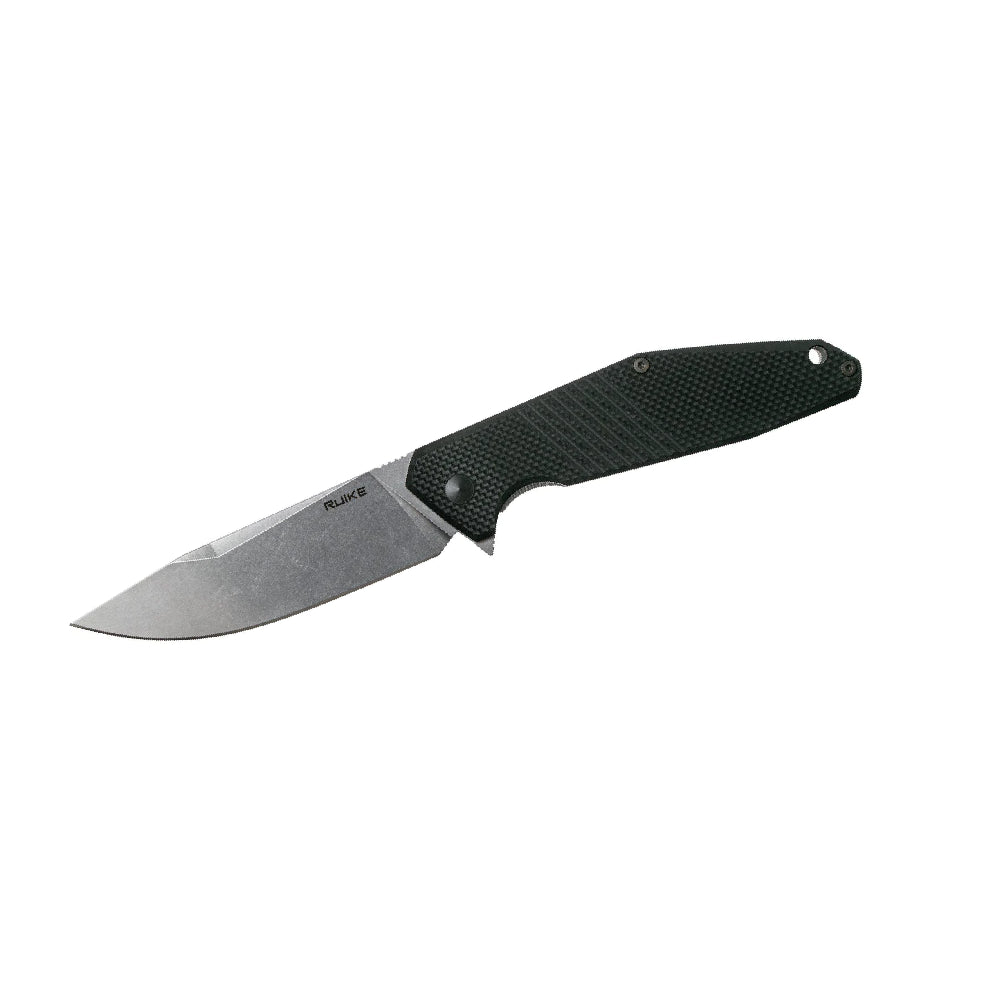 GUNMANSA Ruike Knife G10 Black Folding Knife- D191-B