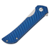 GUNMANSA Ruike P122-ME Blue Micarta Handle Folding Knife
