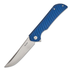 GUNMANSA Ruike P122-ME Blue Micarta Handle Folding Knife