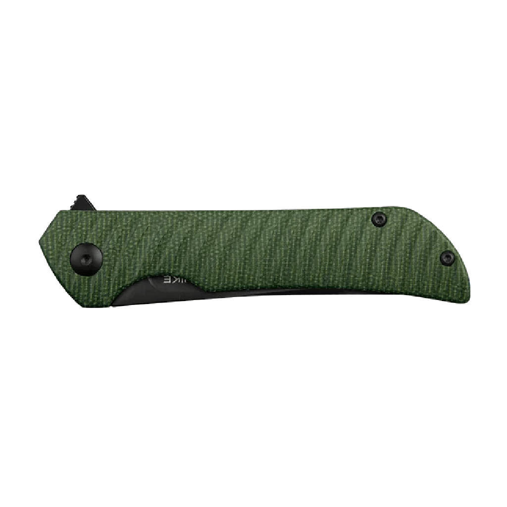 GUNMANSA Ruike P122-MG Green Micarta Handle Folding Knife