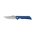 GUNMANSA Ruike P123-ME Blue Micarta Handle Folding Knife