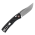 GUNMANSA Ruike P856-B G10 Black Handle Folding Knife