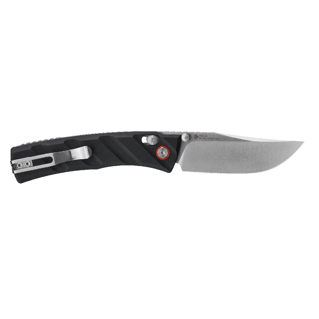 GUNMANSA Ruike P856-B G10 Black Handle Folding Knife