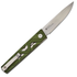 GUNMANSA RUIKE P878-AG Green Aluminium Alloy Handle Folding Knife