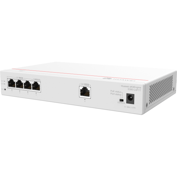 GUNMANSA S380 1*GE WAN 4*GE LAN(PoE+ 50W) up to 150 users forwarding performance 2Gbps