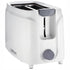 GUNMANSA Salton 2 Slice Cool touch White Toaster