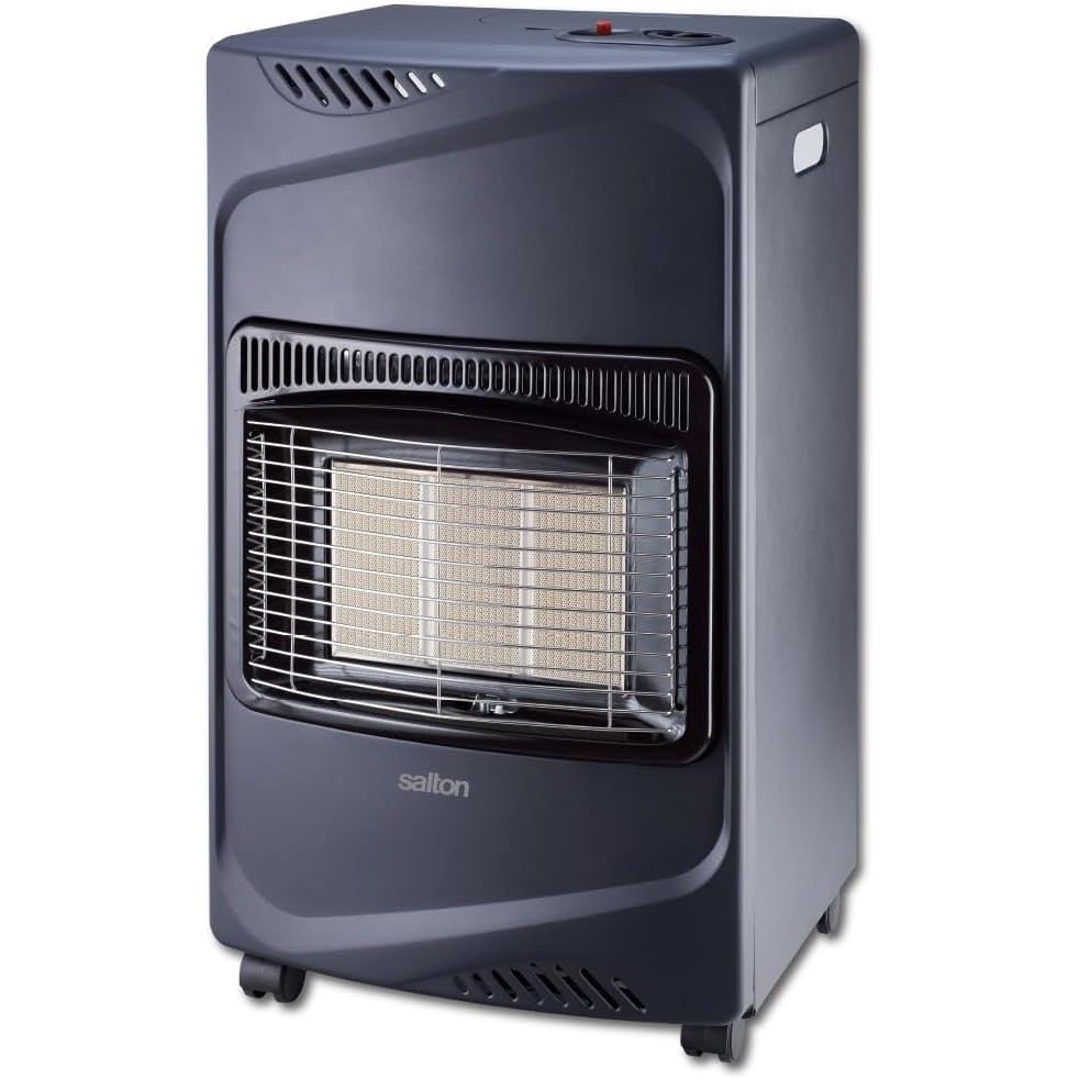 GUNMANSA Salton SGH14 3 Ceramic Panel Infrared Gas Heater Black