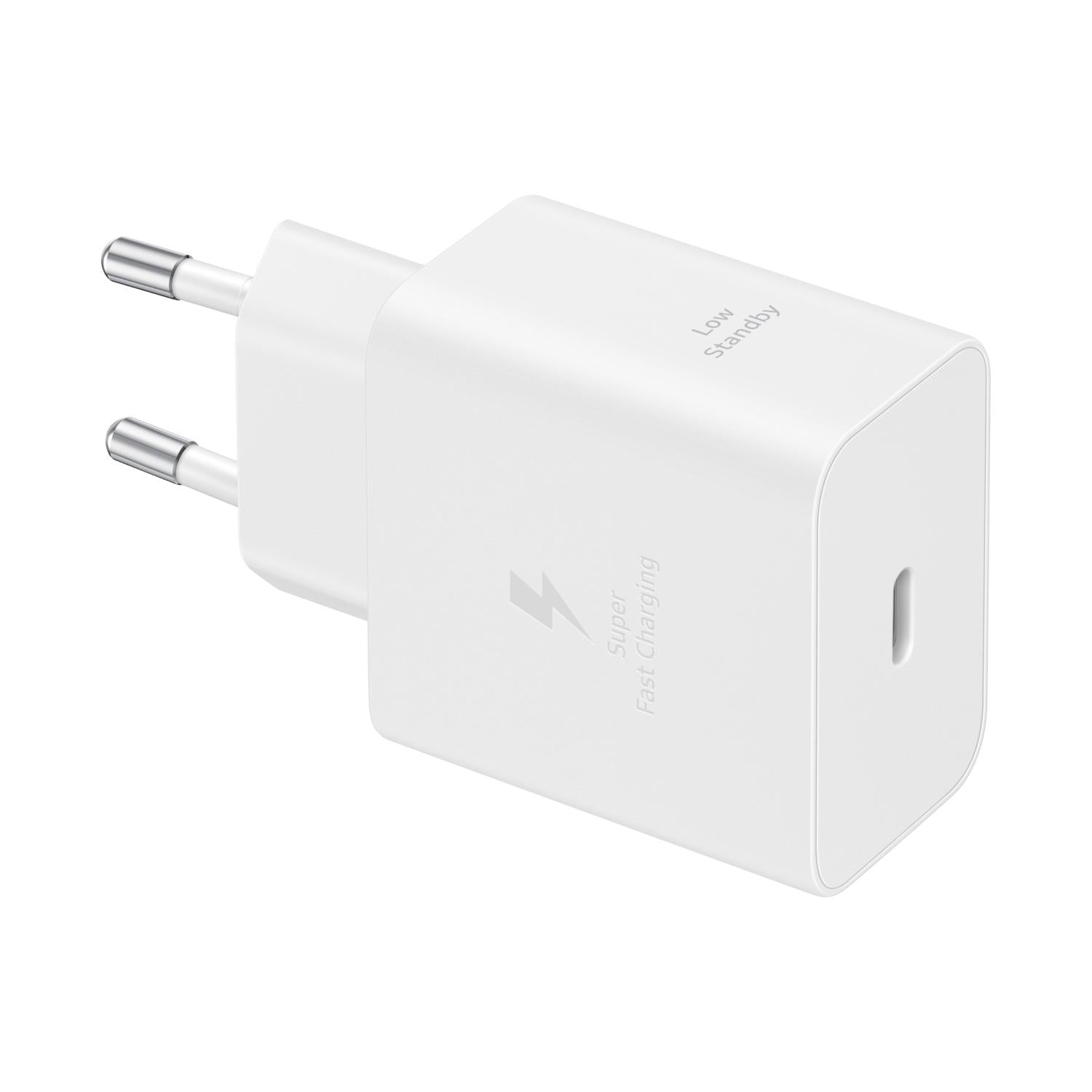 GUNMANSA Samsung 1 Port PD Travel Adapter With Type-C Cable 45W - White