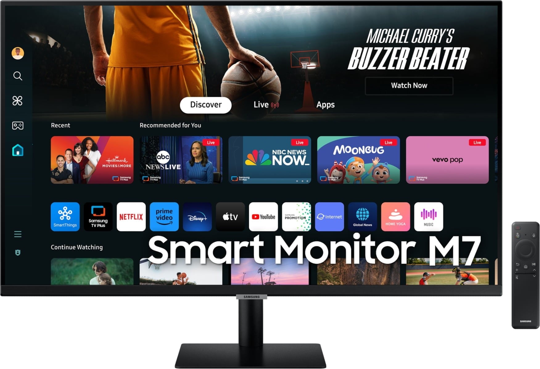 GUNMANSA Samsung 32in 4K UHD Smart Monitor
