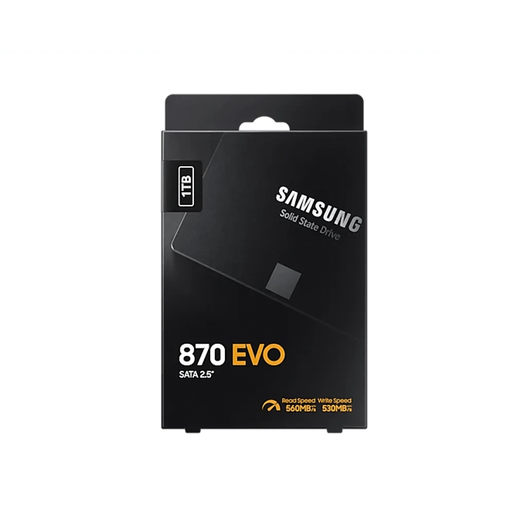 GUNMANSA Samsung 870 EVO, 1 TB, 2.5", 560 MB/s, 6 Gbit/s