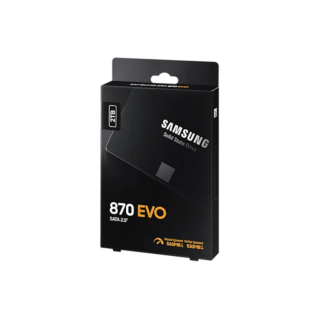 GUNMANSA Samsung 870 EVO, 2 TB, 2.5", 560 MB/s, 6 Gbit/s