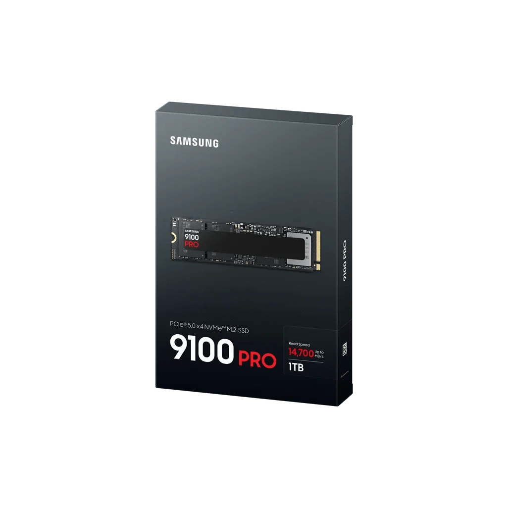 GUNMANSA Samsung 9100 PRO PCIe® 5.0 NVMe™ M.2 SSD - 1 TB, 1 TB, M.2, 14700 MB/s
