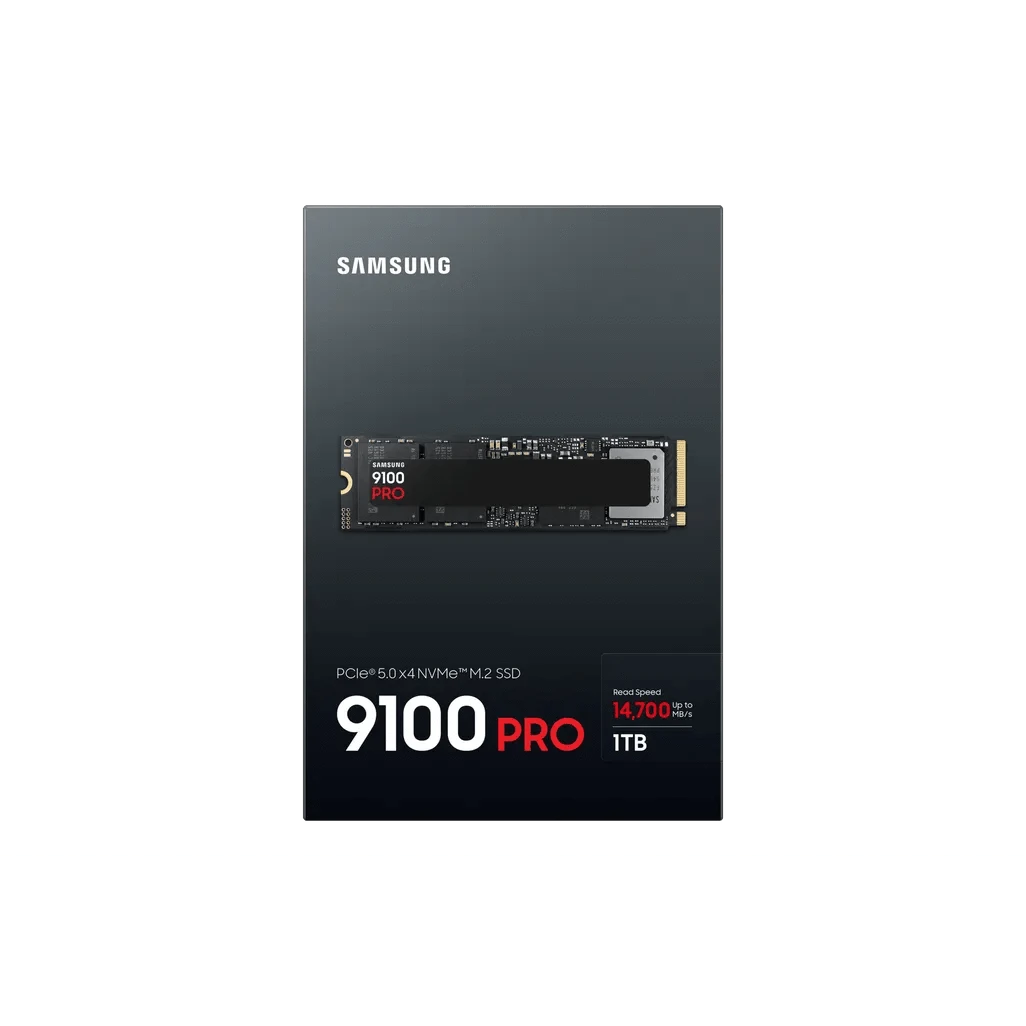GUNMANSA Samsung 9100 PRO PCIe® 5.0 NVMe™ M.2 SSD - 1 TB, 1 TB, M.2, 14700 MB/s