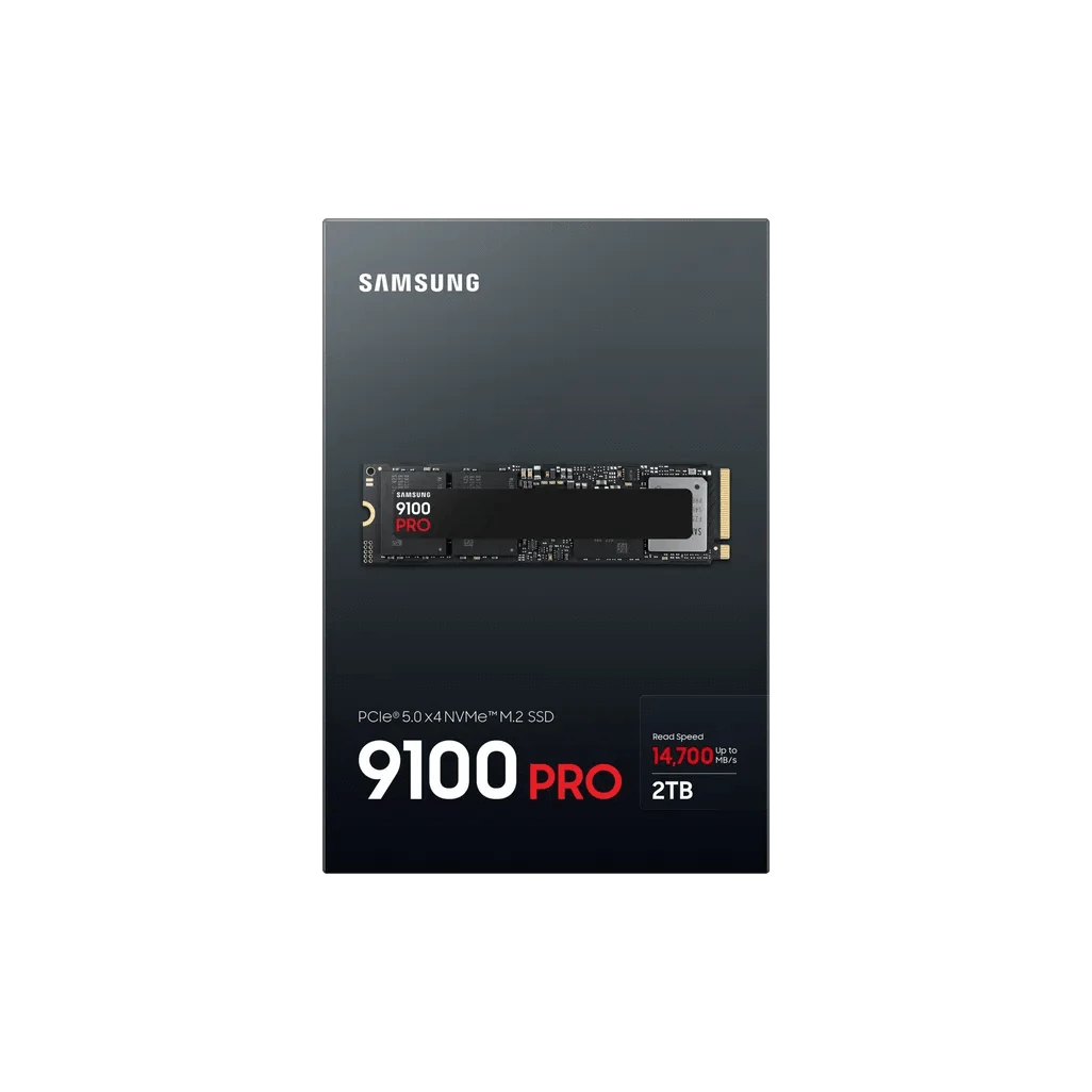 GUNMANSA Samsung 9100 PRO PCIe® 5.0 NVMe™ M.2 SSD - 2 TB, 2 TB, M.2, 14700 MB/s
