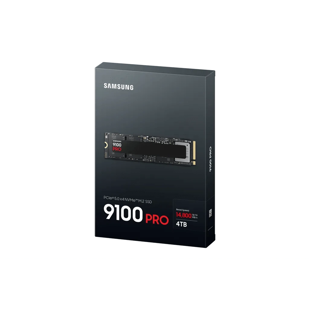 GUNMANSA Samsung 9100 PRO PCIe® 5.0 NVMe™ M.2 SSD - 4 TB, 4 TB, M.2, 14800 MB/s
