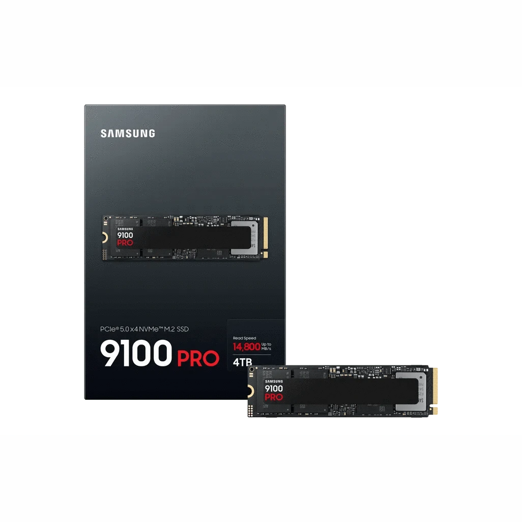 GUNMANSA Samsung 9100 PRO PCIe® 5.0 NVMe™ M.2 SSD - 4 TB, 4 TB, M.2, 14800 MB/s