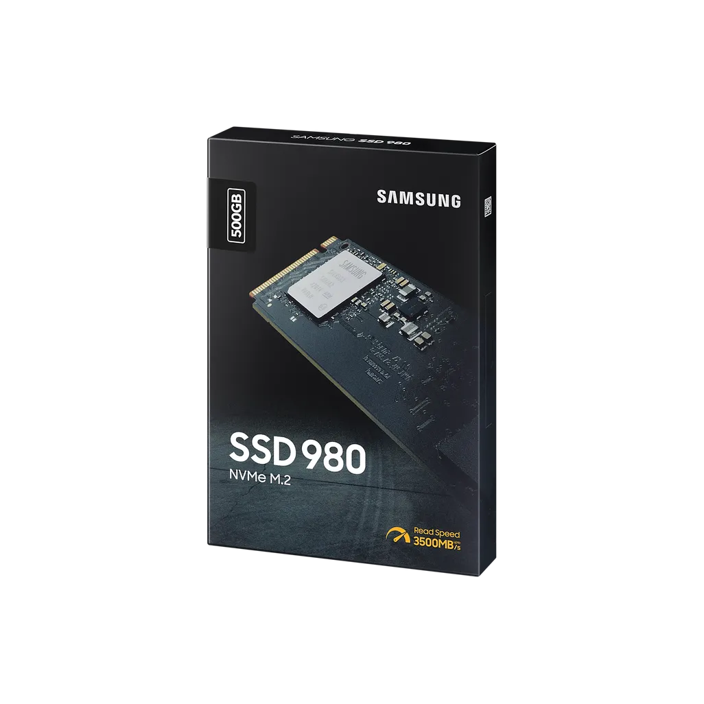 GUNMANSA Samsung 980, 500 GB, M.2, 3100 MB/s