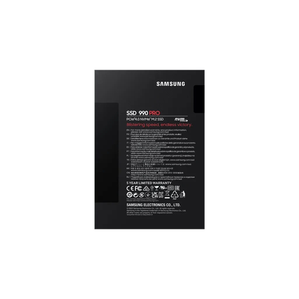 GUNMANSA Samsung 990 PRO, 1 TB, M.2, 7450 MB/s