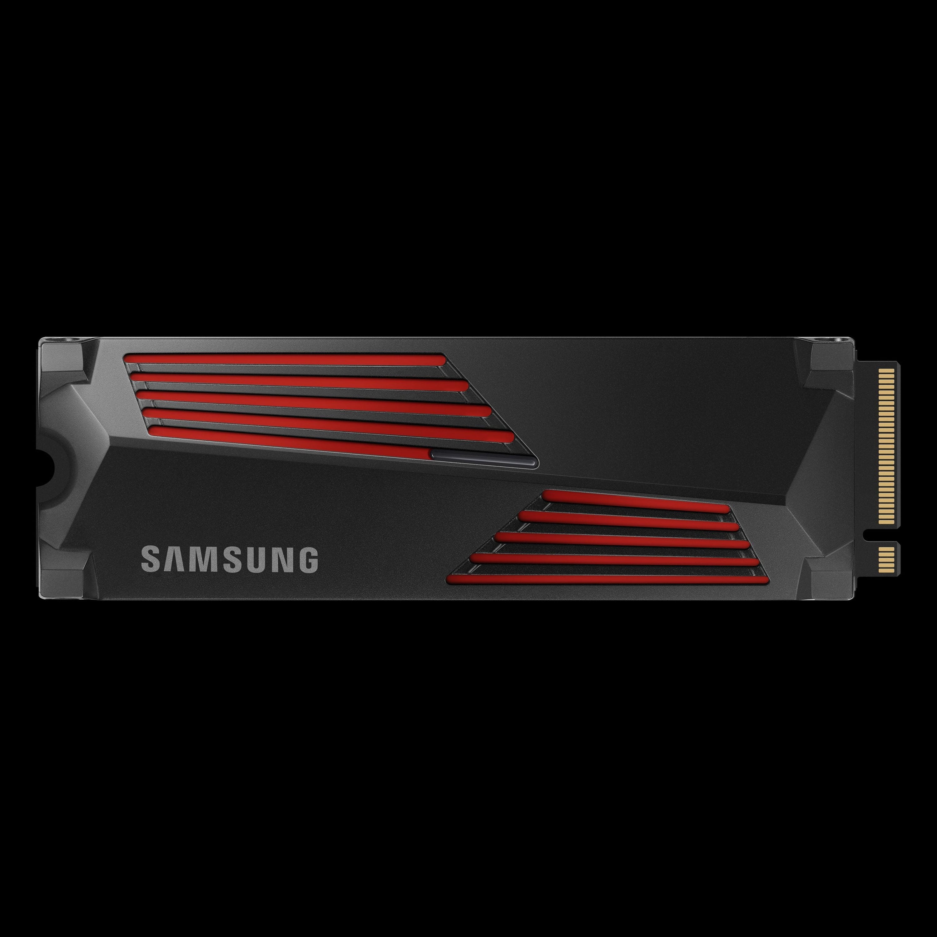 GUNMANSA SAMSUNG 990 PRO 2 TB NVMe SSD W/Heatsink - Read Speed up to 7450 MB/s  Write Speed to up 6900 MB/s  Random Read up to 1400000 IOPS  Random Write up to 1550000 IOPS/PCIe 4.0 x4  NVMe 2.0/ V-Nand 3bit MLC/ In-house controller/ 2GB Low Power DDR4  1200TBW