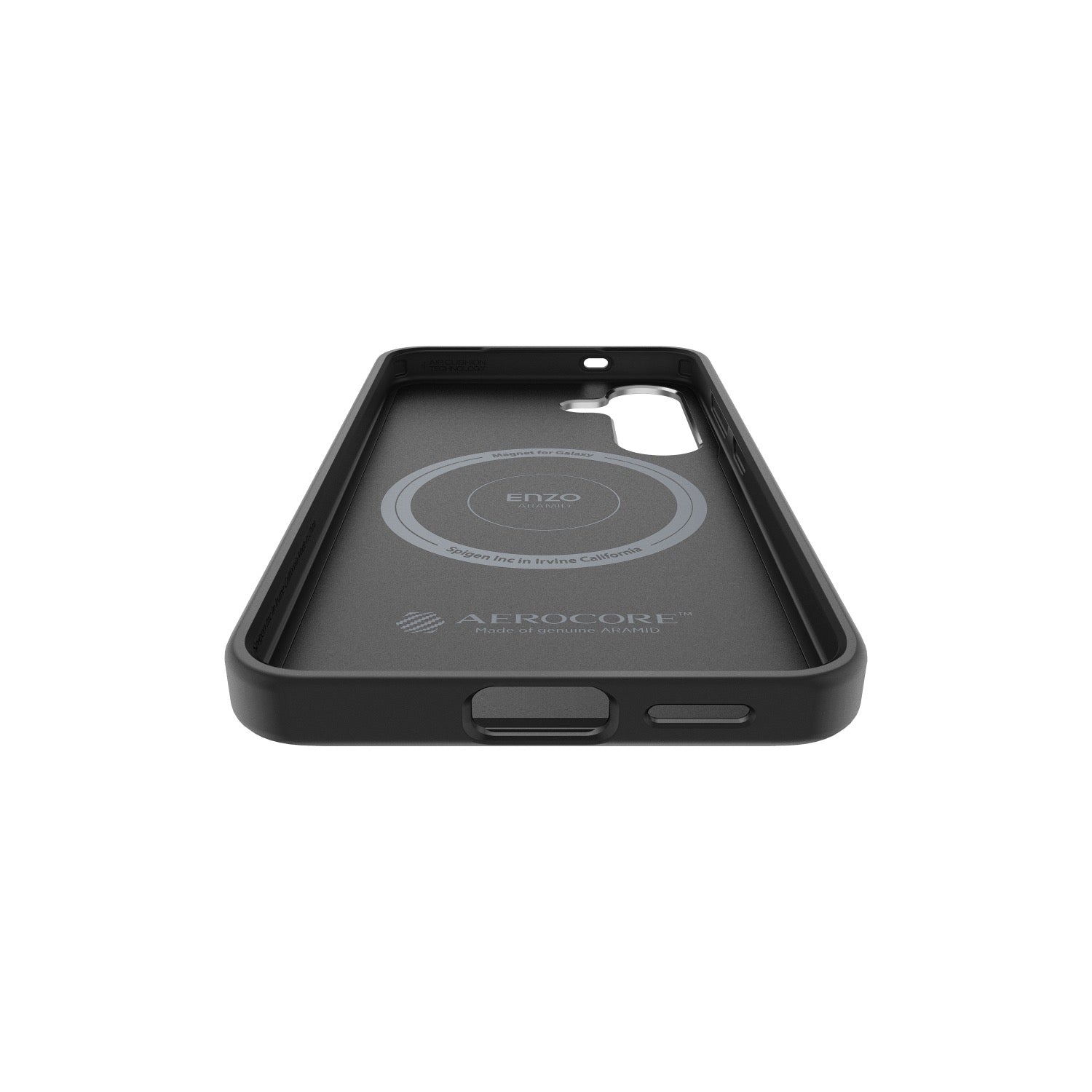 GUNMANSA Samsung Enzo Aramid Case - Samsung Galaxy S25+ - Black Silver