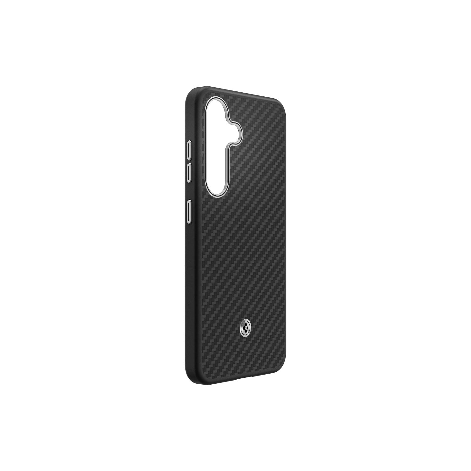 GUNMANSA Samsung Enzo Aramid Case - Samsung Galaxy S25+ - Black Silver