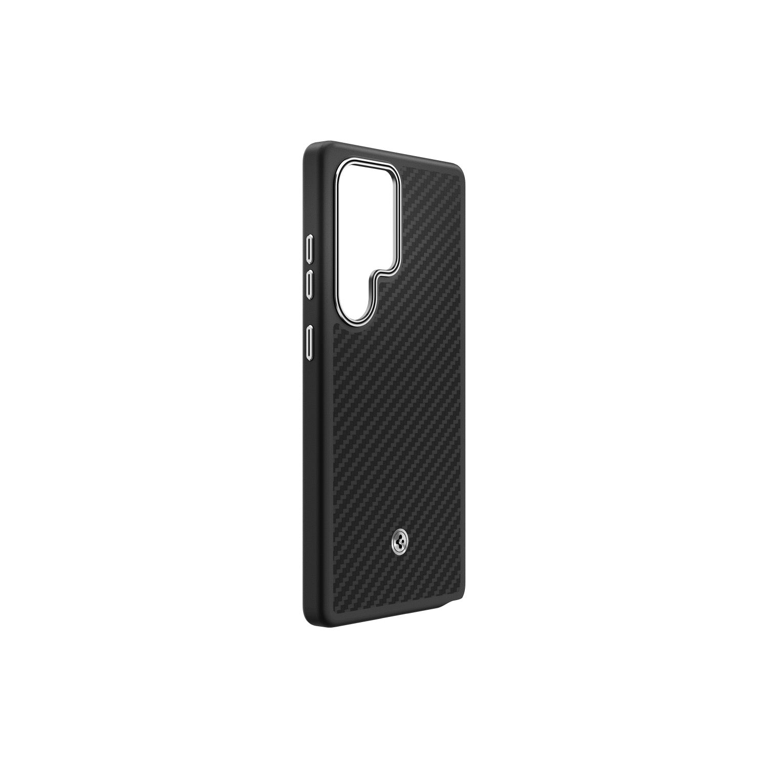 GUNMANSA Samsung Enzo Aramid Case - Samsung Galaxy S25 Ultra - Black Silver