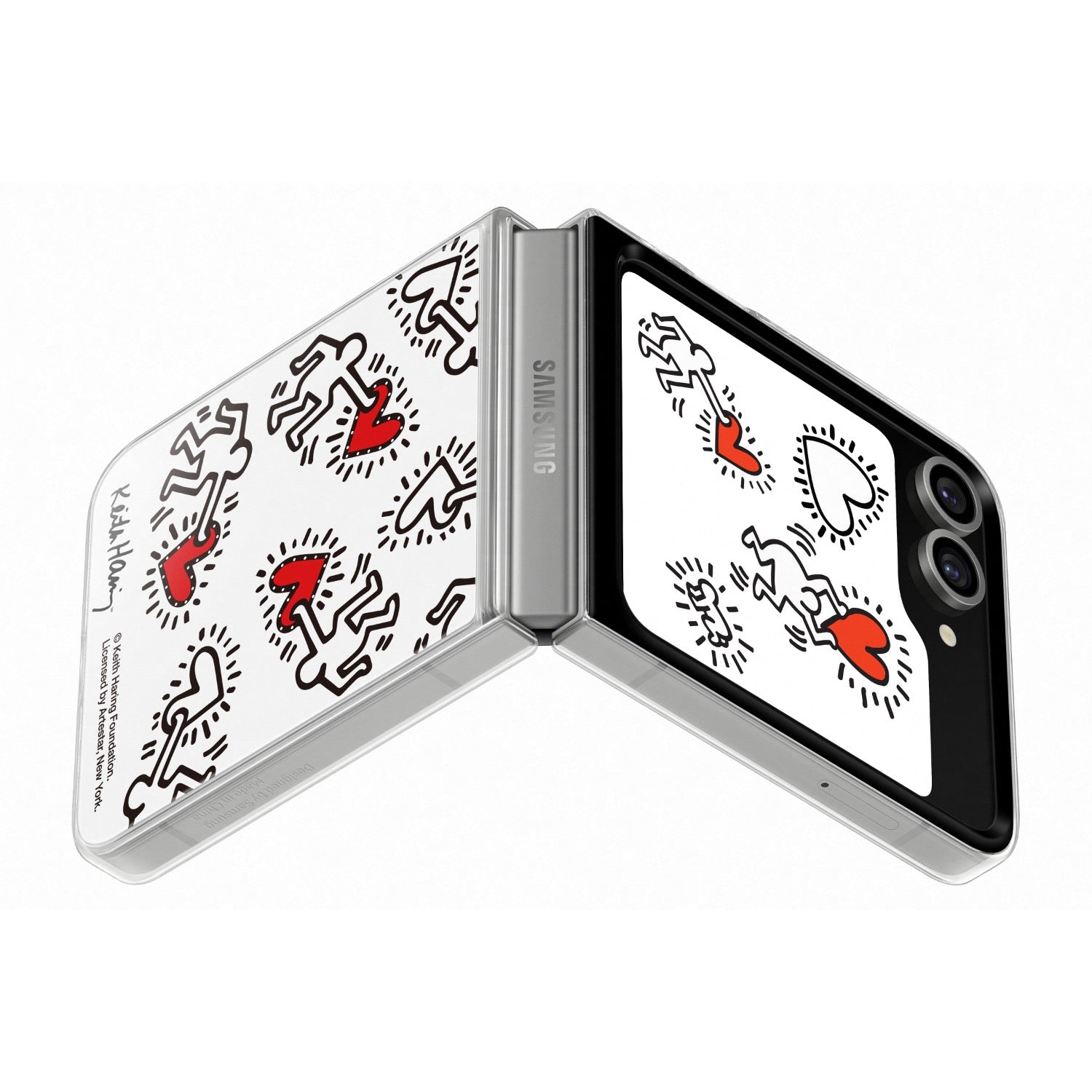 GUNMANSA Samsung Flipsuit Cover - Samsung Galaxy Z Flip7 FE/Flip6 - Gray