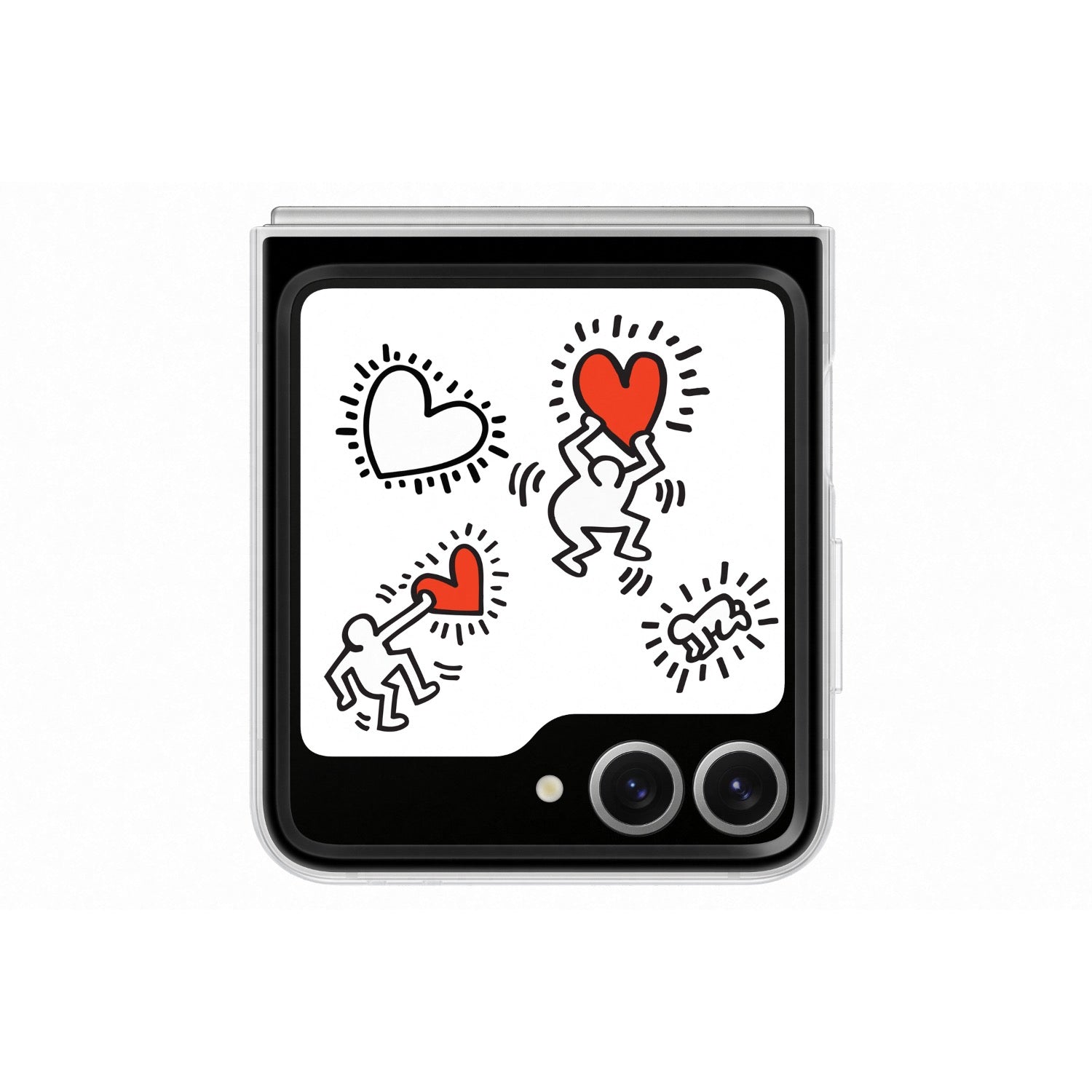 GUNMANSA Samsung Flipsuit Cover - Samsung Galaxy Z Flip7 FE/Flip6 - Gray