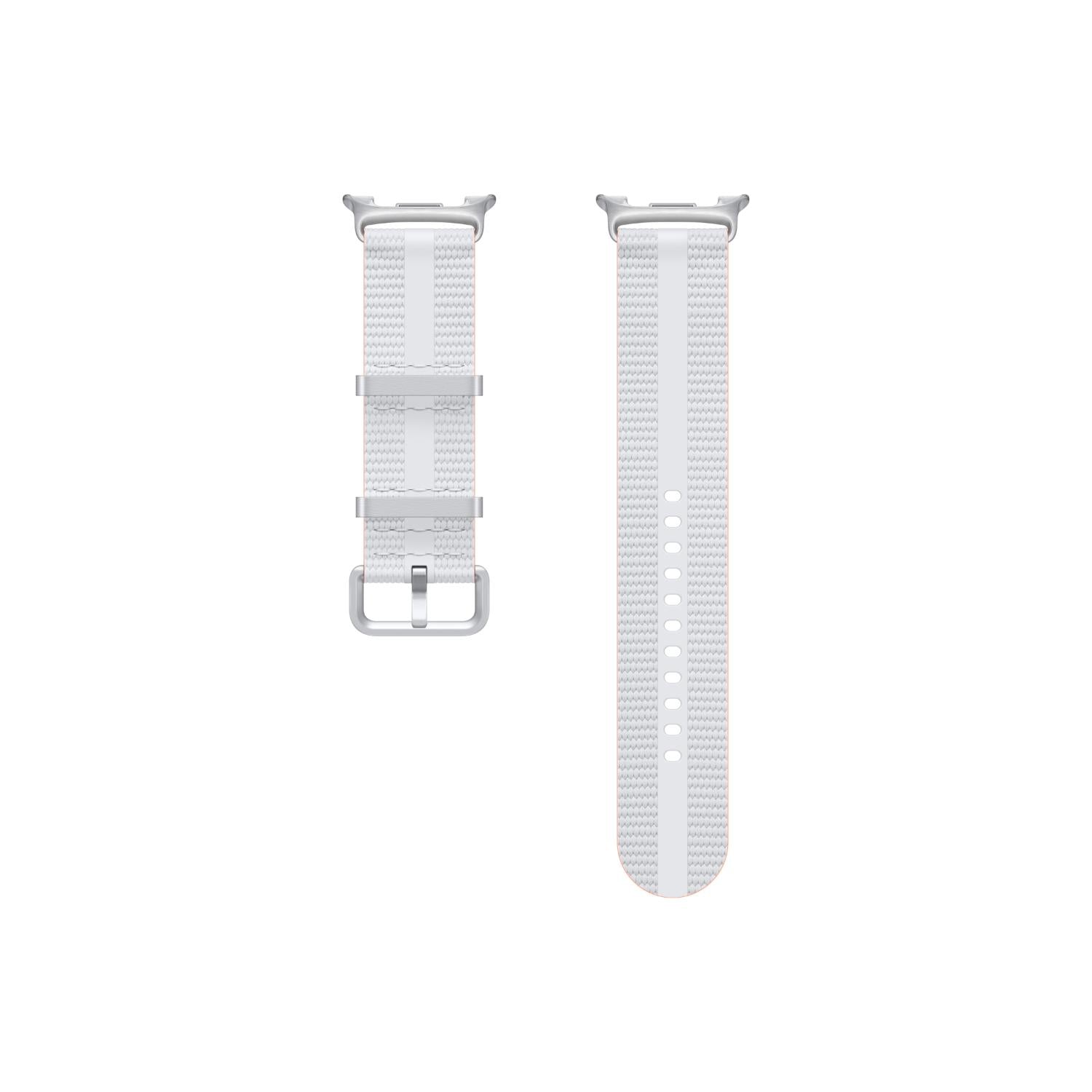 GUNMANSA Samsung Galaxy Athleisure Watch Strap (M/L) - Samsung Galaxy Watch8 / Watch8 Classic - White