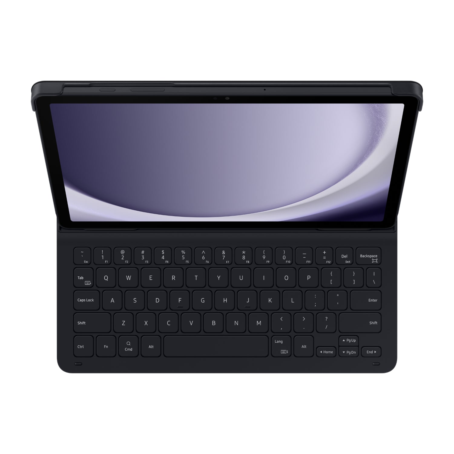 GUNMANSA Samsung Keyboard Slim Book Cover - Samsung Galaxy Tab A9+ - Black