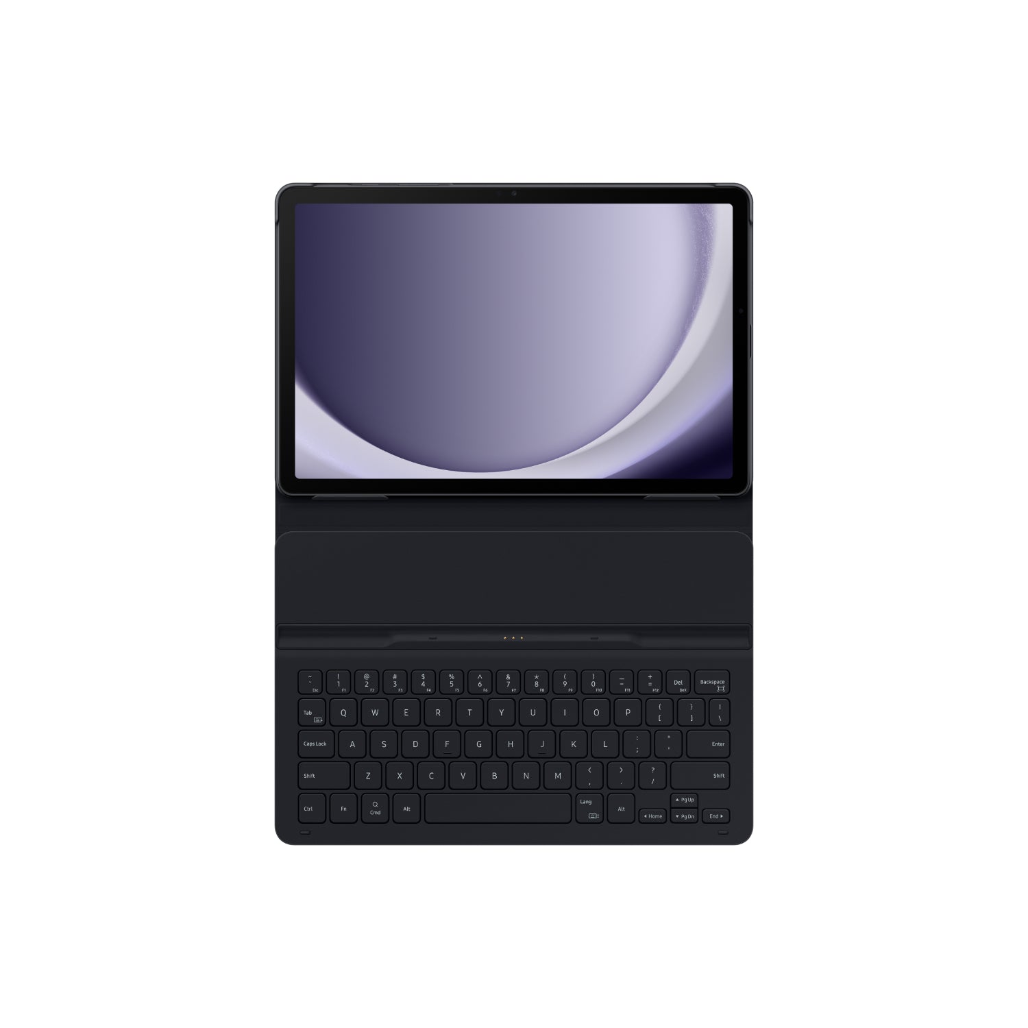 GUNMANSA Samsung Keyboard Slim Book Cover - Samsung Galaxy Tab A9+ - Black