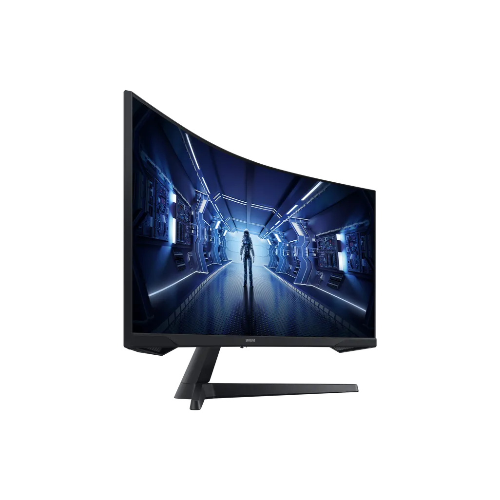GUNMANSA Samsung LC34G55TWW 34'' Odyssey G5 Ultra WQHD Curved Monitor; 21:9; 1000R; 3440X1440 Resolution; Max 165Hz; 2500:1 Static; 1ms (