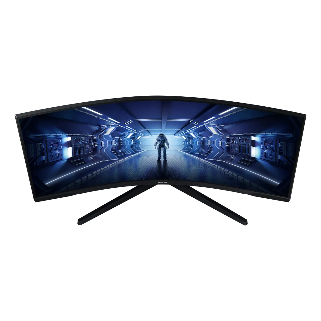 GUNMANSA Samsung LC34G55TWW 34'' Odyssey G5 Ultra WQHD Curved Monitor; 21:9; 1000R; 3440X1440 Resolution; Max 165Hz; 2500:1 Static; 1ms (