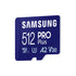 GUNMANSA Samsung MB-MD512SA PRO Plus microSDXC 512GB Memory Card; Read : up to 180MB/s Write : up to 130MB/s  with UHS-1 interface; Speed