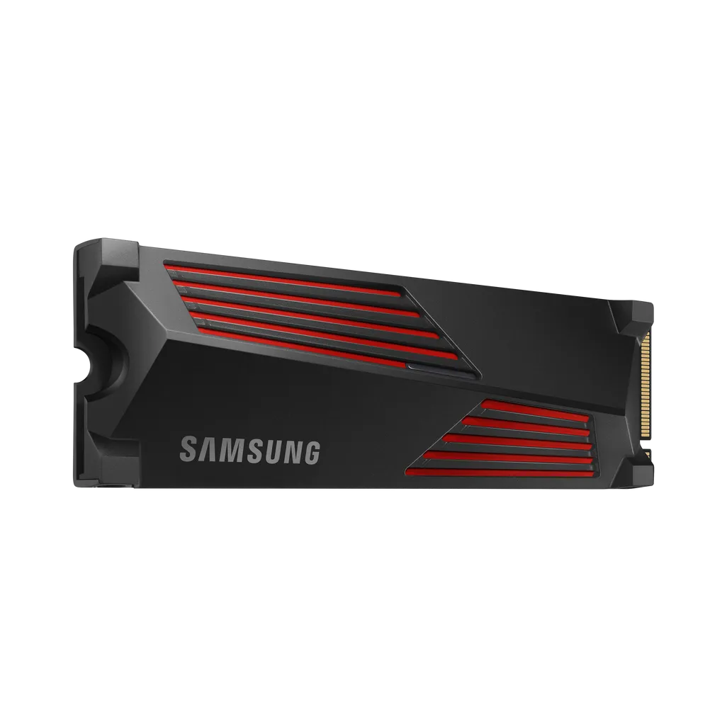GUNMANSA SAMSUNG MZ-V9P2T0CW 990 PRO 2 TB NVMe SSD W/Heatsink - Read Speed up to 7450 MB/s; Write Speed to up 6900 MB/s; Random Read up t