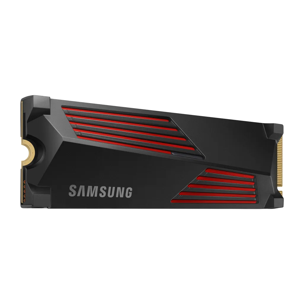GUNMANSA SAMSUNG MZ-V9P4T0CW 990 PRO 4 TB NVMe SSD W/Heatsink - Read Speed up to 7450 MB/s; Write Speed to up 6900 MB/s; Random Read up t