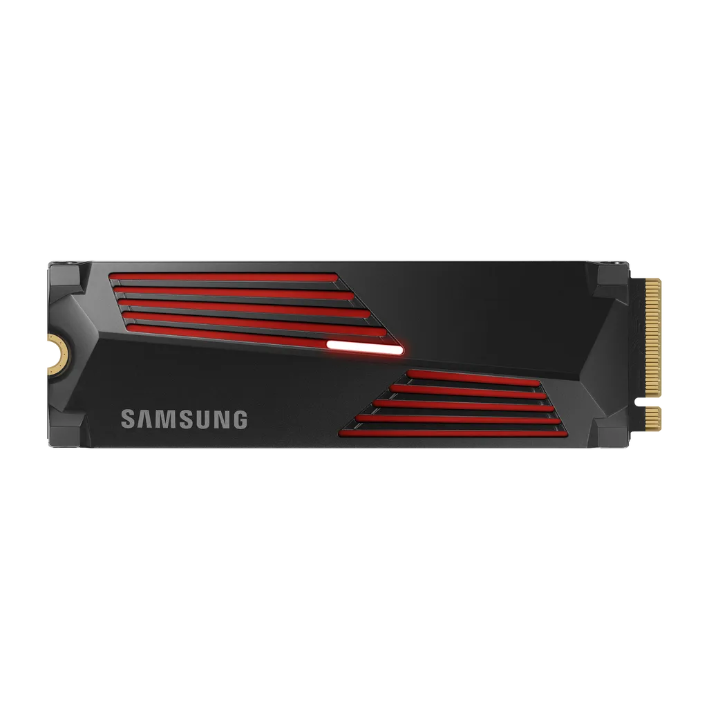 GUNMANSA SAMSUNG MZ-V9P4T0CW 990 PRO 4 TB NVMe SSD W/Heatsink - Read Speed up to 7450 MB/s; Write Speed to up 6900 MB/s; Random Read up t
