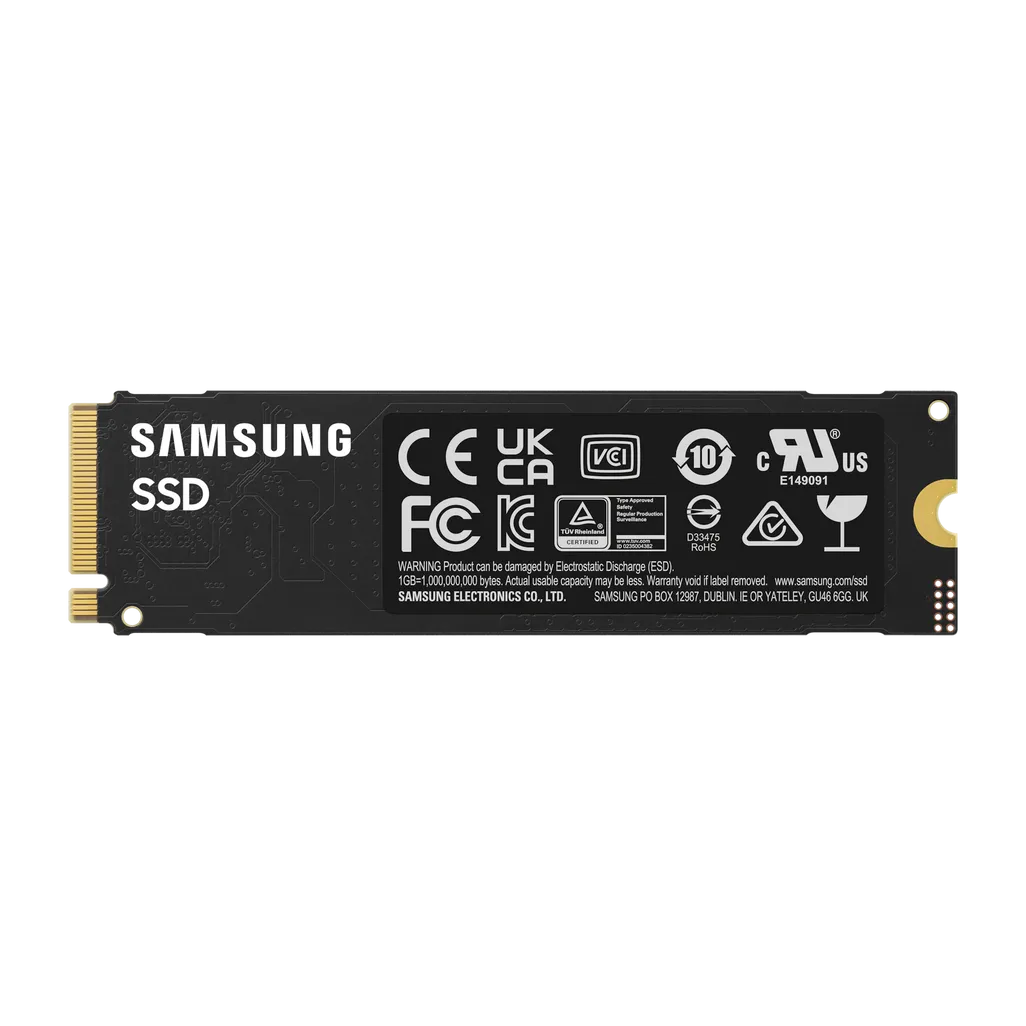 GUNMANSA SAMSUNG MZ-V9S1T0BW 990 EVO Plus 1TB NVMe SSD - Read Speed up to 7150 MB/s; Write Speed to up 6300 MB/s; Random Read up to 850;0