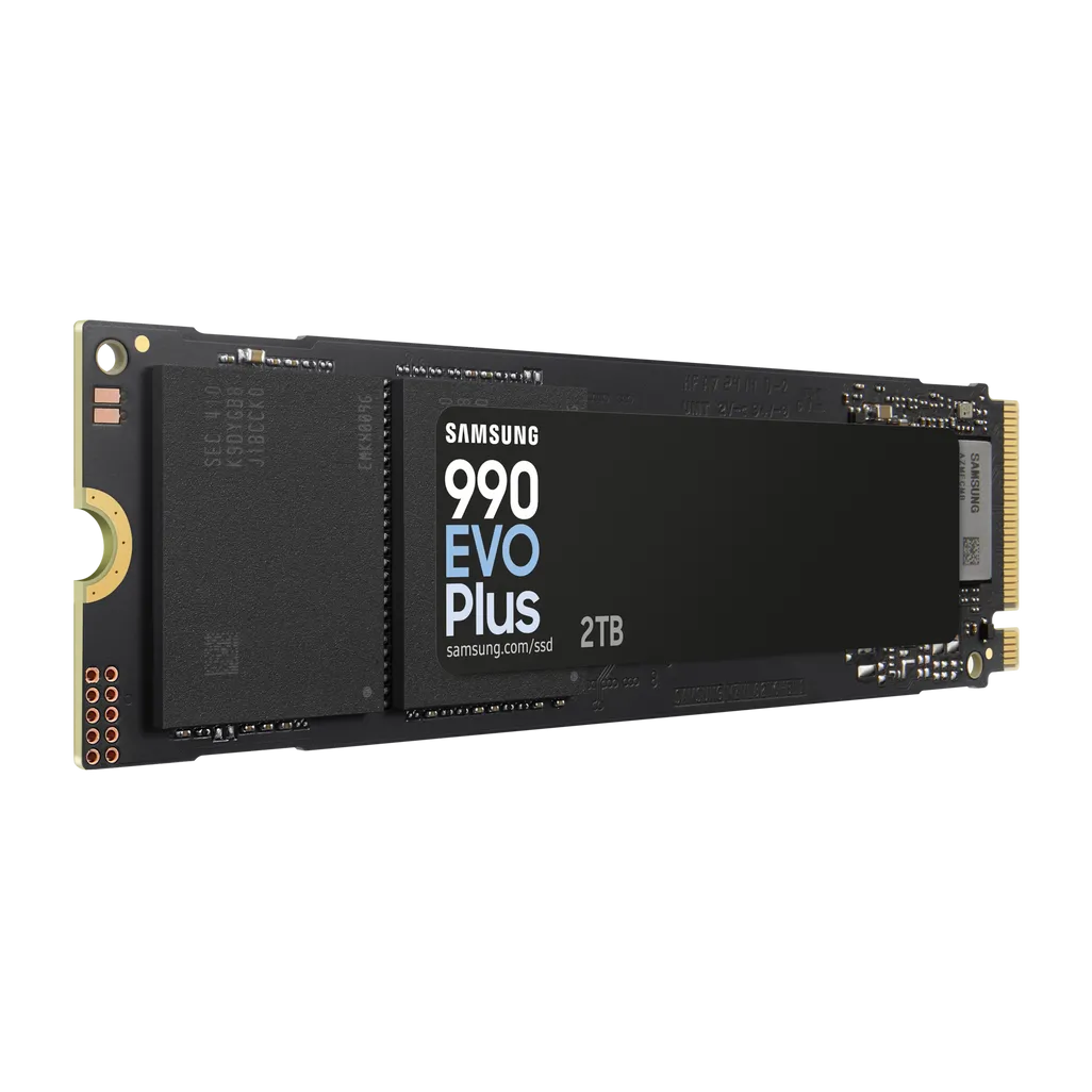 GUNMANSA SAMSUNG MZ-V9S2T0BW 990 EVO Plus 2TB NVMe SSD - Read Speed up to 7250 MB/s; Write Speed to up 6300 MB/s; Random Read up to 1 000
