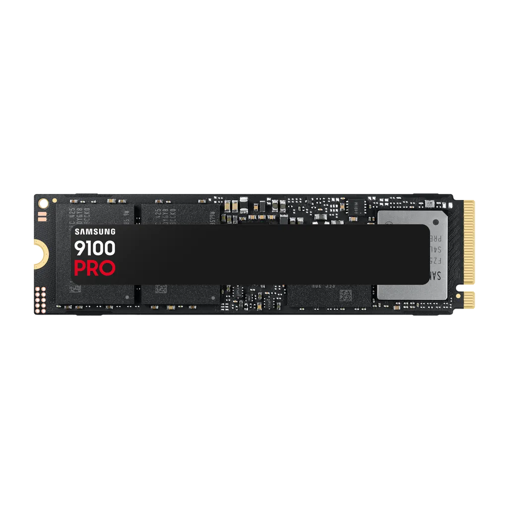 GUNMANSA SAMSUNG MZ-VAP4T0BW 9100 PRO 4 TB NVMe SSD - Read Speed up to 14 800 MB/s; Write Speed to up 13 400 MB/s; Random Read up to 2 25