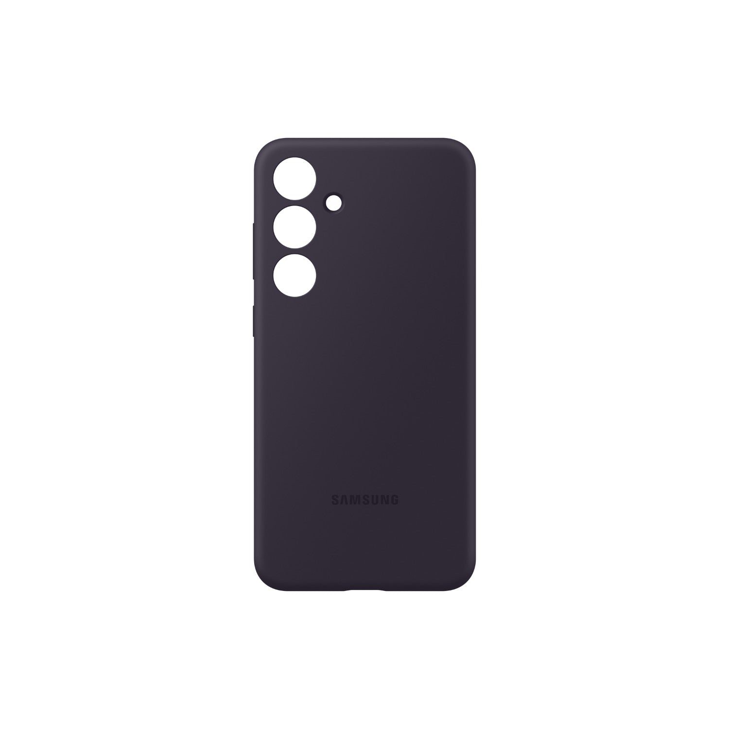 GUNMANSA Samsung Silicone Cover - Samsung Galaxy S24+ - Dark Violet