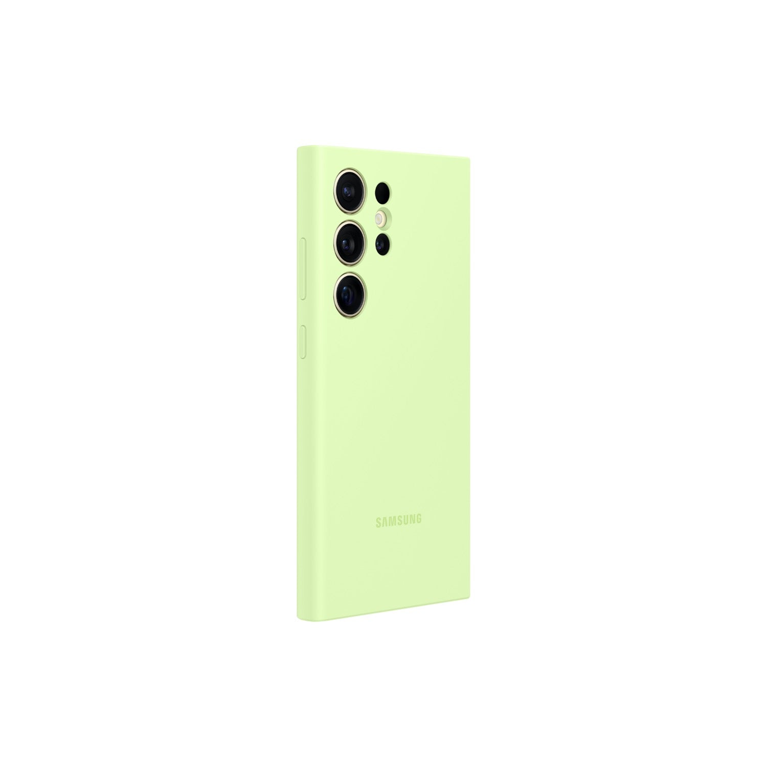 GUNMANSA Samsung Silicone Cover - Samsung Galaxy S24 Ultra - Lime