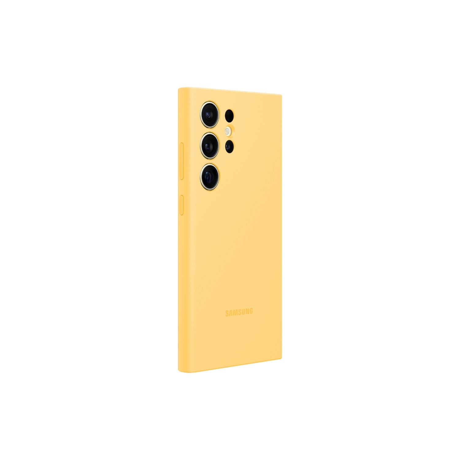 GUNMANSA Samsung Silicone Cover - Samsung Galaxy S24 Ultra - Yellow