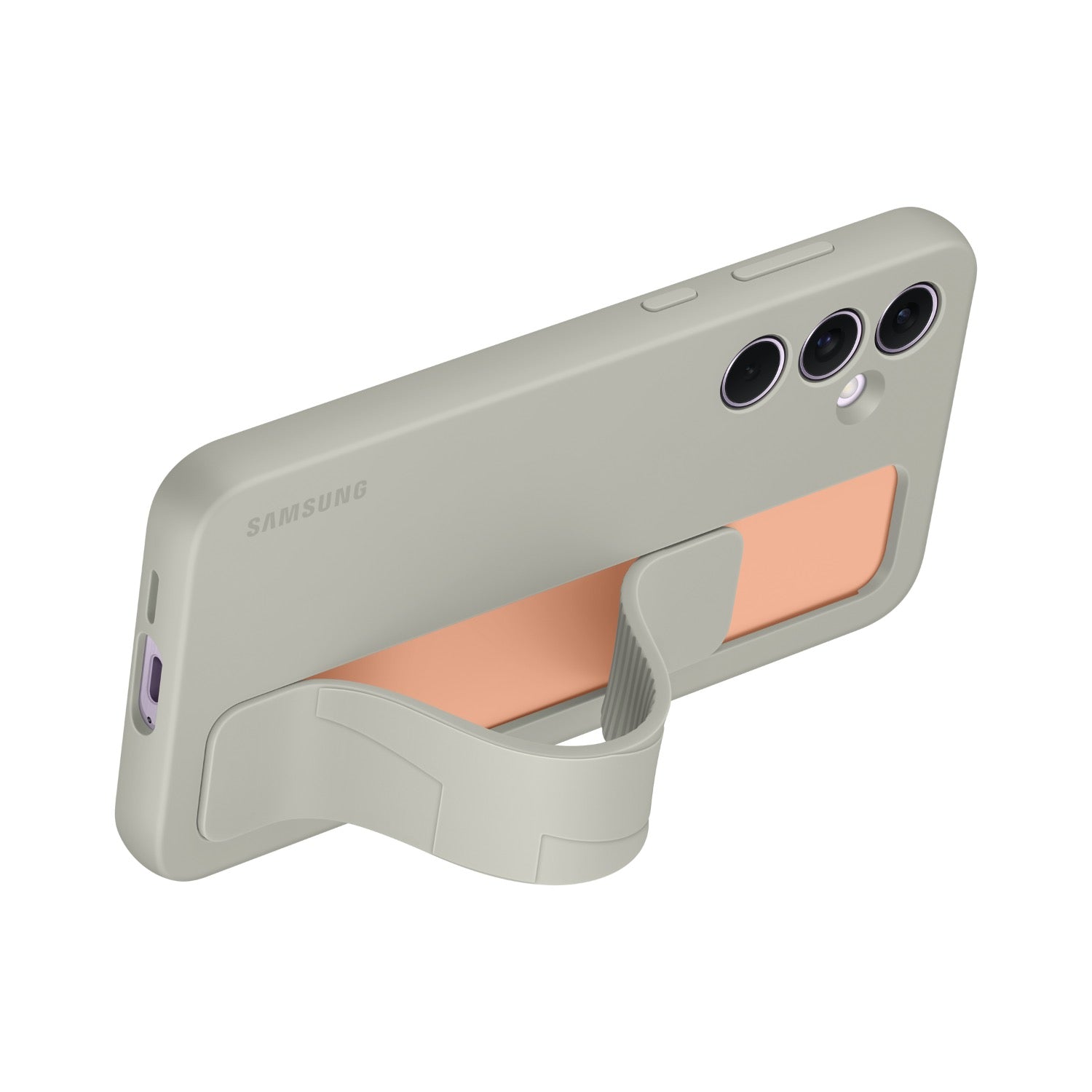 GUNMANSA Samsung Standing Grip Cover - Samsung Galaxy A55 5G - Grey