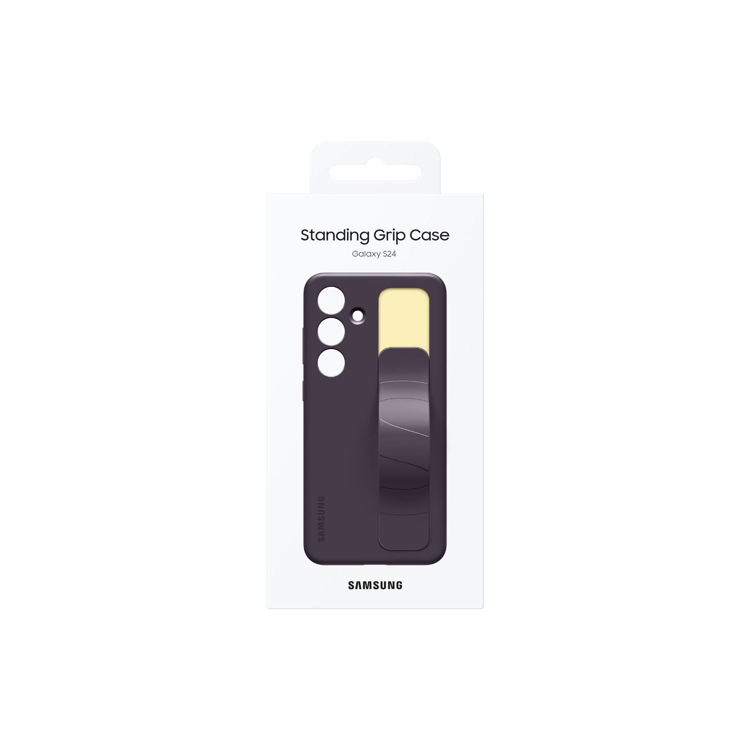 GUNMANSA Samsung Standing Grip Cover - Samsung Galaxy S24 - Dark Violet